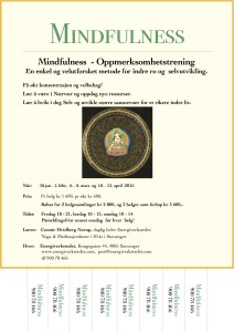 Mindfulness weekend Vår 2015